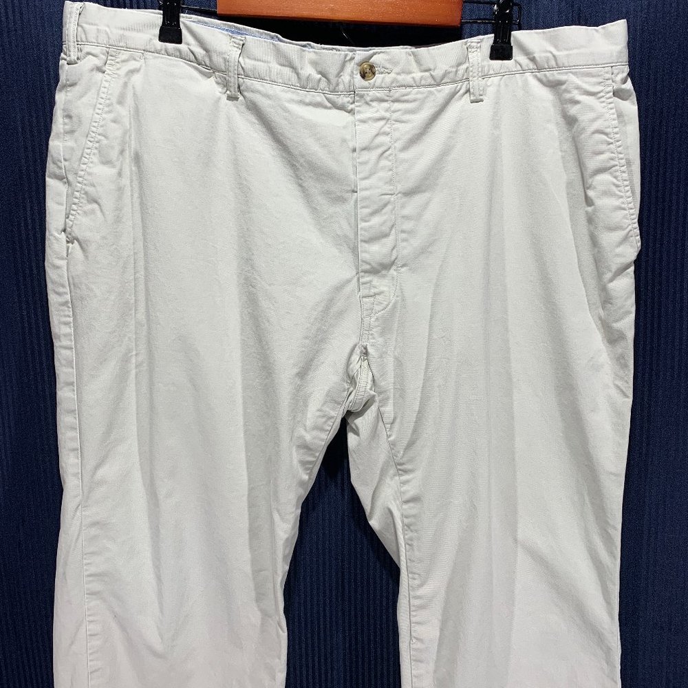 Men's Polo Ralph Lauren Khaki Pants Size 44W 30L Cotton Chino Stretch Classic